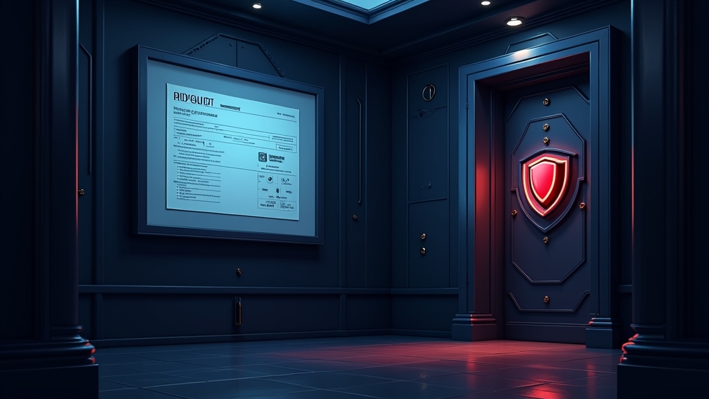 Verificación y seguridad en pagos con documentos y escudo